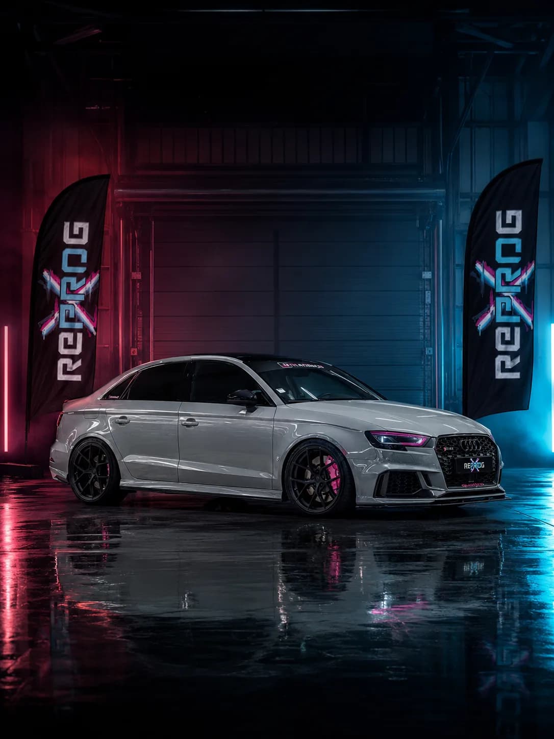 Reprogrammation Audi RS3 8V Stage 2 E85 à Lyon – 566 ch et 744 Nm
