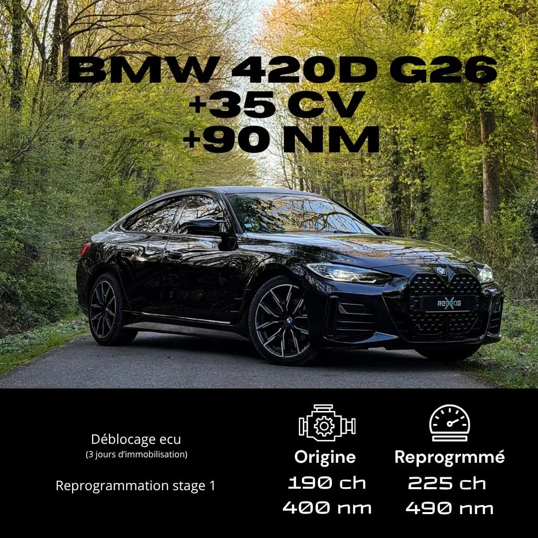 BMW 420D G26 - Stage 1
