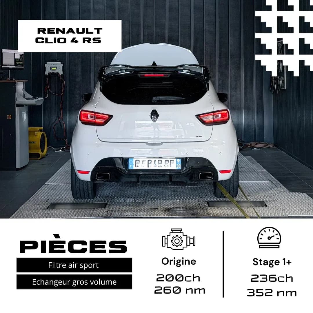 Renault Clio 4 RS - Stage 1
