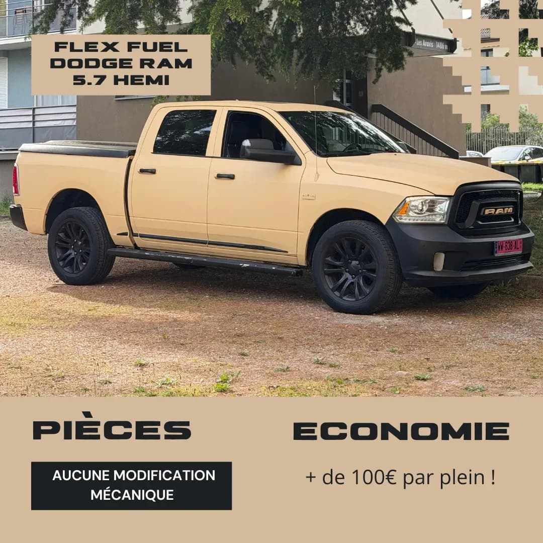 Dodge Ram 5.7 V8 HEMI - E85
