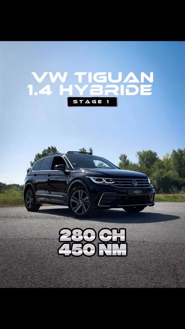Volkswagen Tiguan 1.4 Hybride - Stage 1